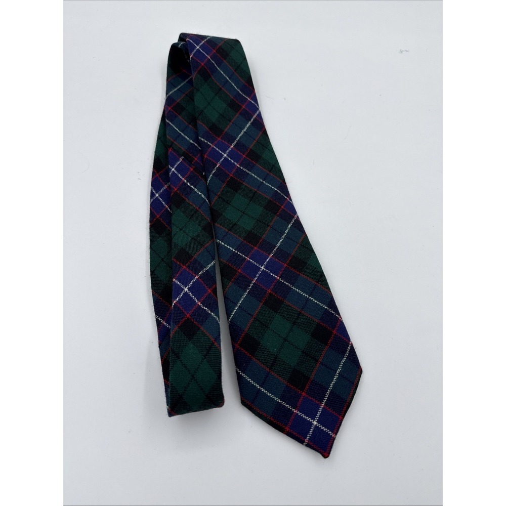 Russell Authentic Wool Tartan Tie Made In Scotland